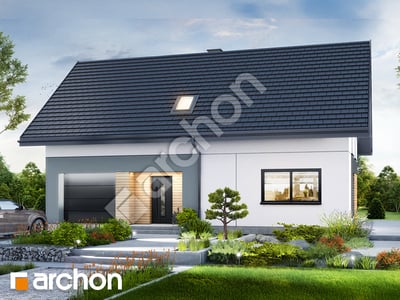 gotowy projekt Dom w malinówkach 45 (GE) OZE 