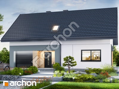 gotowy projekt Dom w malinówkach 45 (GE) OZE 
