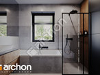 gotowy projekt Dom w kosaćcach 22 Wizualizacja łazienki (wizualizacja 3 widok 3)