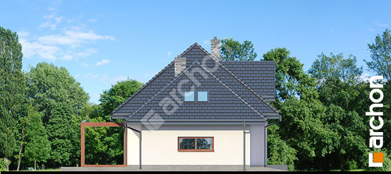 Elewacja boczna projekt dom w wejmutkach g2 b58d72f7ba63c2764f975ef93349bde5  266