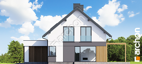 Elewacja boczna projekt dom w kalwilach 3 g2e f9e57e85caaf418ca7acdc76216f4f14  265