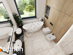 gotowy projekt Dom w przebiśniegach 3 (G2E) OZE Wizualizacja łazienki (wizualizacja 4 widok 4)