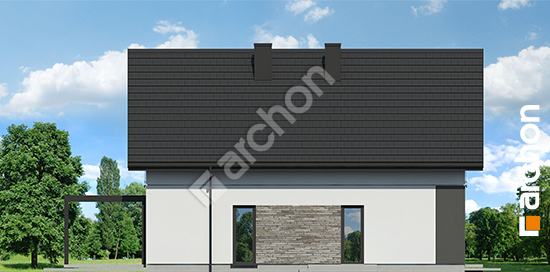 Elewacja boczna projekt dom w strelicjach 4 e 0324507cfadf481f5011363cbafca443  266