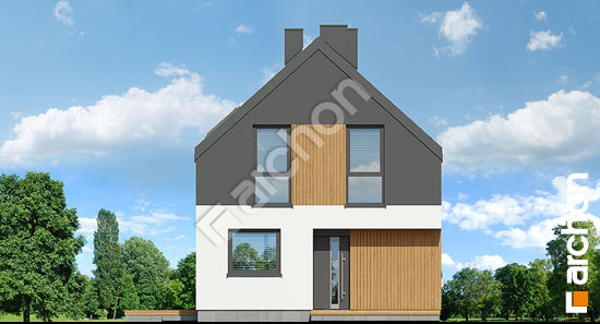Elewacja frontowa projekt dom w kurkumie 3 d14ce9d156514f1a36bfc03786ae5872  264
