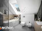 gotowy projekt Dom w rododendronach 23 Wizualizacja łazienki (wizualizacja 3 widok 1)