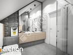 gotowy projekt Dom w rododendronach 23 Wizualizacja łazienki (wizualizacja 3 widok 3)