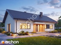 gotowy projekt Dom w kruszczykach 36 (E) widok 1
