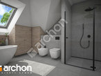 gotowy projekt Dom w śliwach 4 (G2) Wizualizacja łazienki (wizualizacja 3 widok 3)