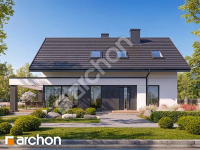 gotowy projekt Dom w szyszkowcach 3 