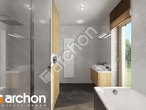 gotowy projekt Dom w malinówkach 28 Wizualizacja łazienki (wizualizacja 3 widok 2)