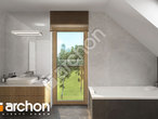 gotowy projekt Dom w malinówkach 28 Wizualizacja łazienki (wizualizacja 3 widok 3)