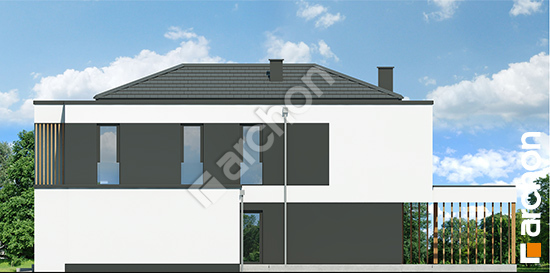 Elewacja boczna projekt willa malika g2e 086d39379b40ed384a9b109b42163eeb  265