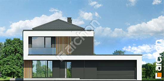 Elewacja frontowa projekt willa malika g2e e5ecce8b149fa0beb506929790c291e3  264