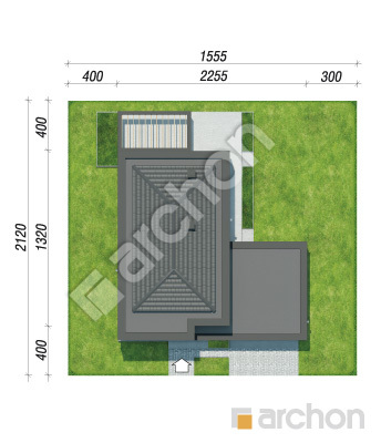 gotowy projekt Willa Malika (G2E) sytuacja