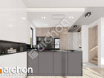 gotowy projekt Dom w klematisach 24 (B) Wizualizacja kuchni 1 widok 1