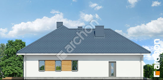 Elewacja boczna projekt dom w turkusach g2 9072d2a91b7fd9f6537a05d1fc3a3b56  266