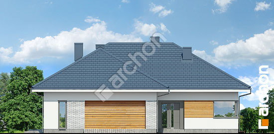 Elewacja frontowa projekt dom w turkusach g2 fcd4b2e0b40007c2b9fd995970eaa219  264