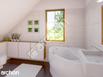 gotowy projekt Dom w aksamitkach 2 Wizualizacja łazienki (wizualizacja 3 widok 1)