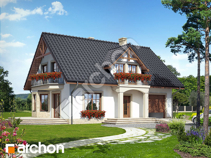 Projekt Domu Dom W Aksamitkach 2 Archon