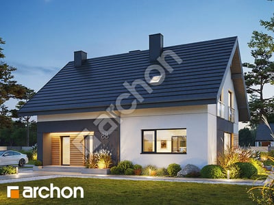 gotowy projekt Dom w malinówkach 46 