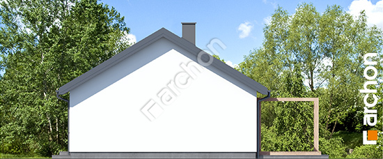 Elewacja boczna projekt dom w kruszczykach 5 e oze ff43363a8ad1d88546a35f753ac45c92  266