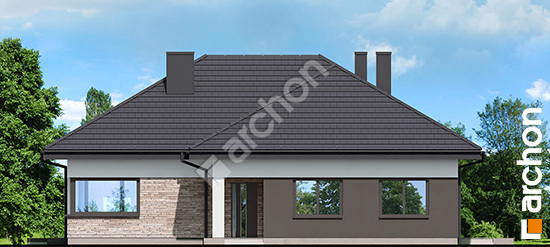 Elewacja frontowa projekt dom w przebisniegach 31 0e01d68f4ae4dd47d423bb5de1561c11  264