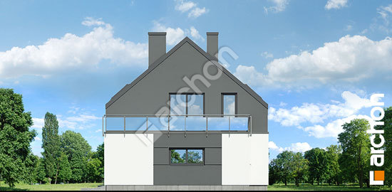 Elewacja boczna projekt dom w dipladeniach cf7c3fe17c136e3888fccbe257c014f2  265