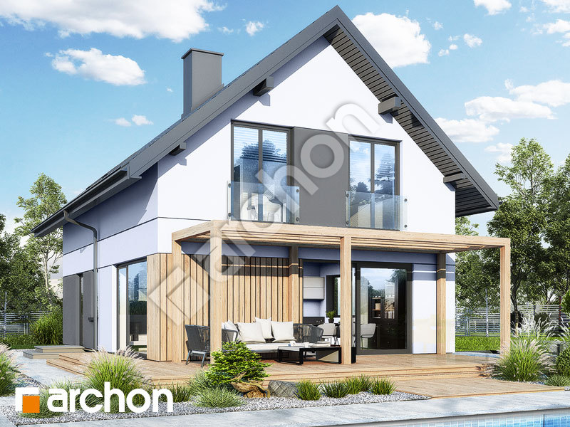 gotowy projekt Dom w krotonach 3 widok 2