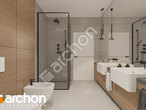 gotowy projekt Dom w lilakach 10 (G2) Wizualizacja łazienki (wizualizacja 3 widok 3)