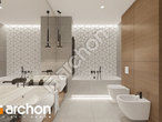 gotowy projekt Dom w lilakach 10 (G2) Wizualizacja łazienki (wizualizacja 3 widok 1)