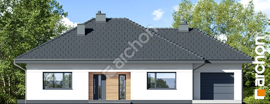 Elewacja frontowa projekt dom w santanach g 6789395265f9ddb63fbe20ba8cf004e2  264