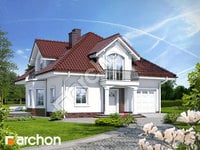 gotowy projekt Dom w tymianku widok 1