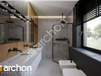 gotowy projekt Dom w rarytasach (E) OZE Wizualizacja łazienki (wizualizacja 3 widok 2)