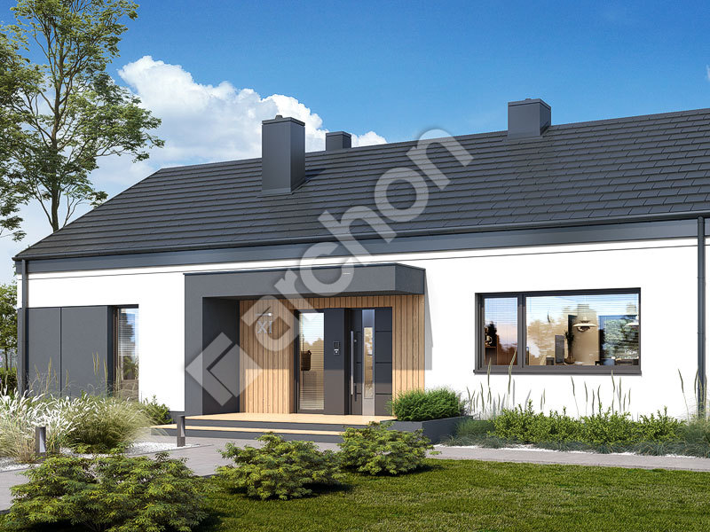 gotowy projekt Dom w rudbekiach 2 widok 2