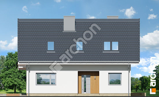 Elewacja frontowa projekt dom w kordiach 212e7447136b360ebf12579e02f592f1  264