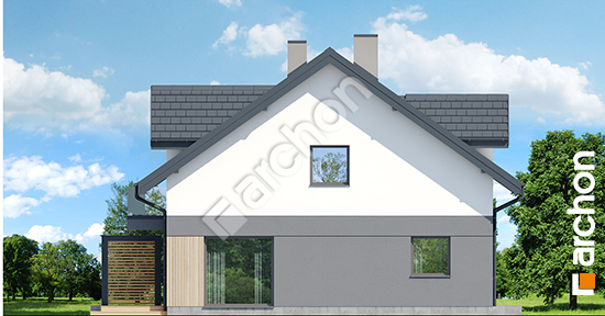 Elewacja boczna projekt dom w klementynkach 2 r2 ver 2 03269441749a693b62878cf55821c28b  266