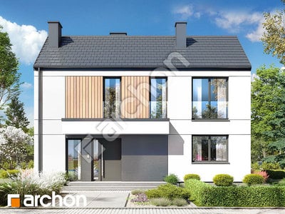 gotowy projekt Dom w iberisach 3 