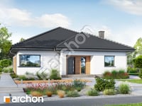 gotowy projekt Dom w renklodach 22 (E) widok 1