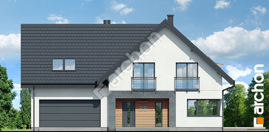 Elewacja frontowa projekt dom w orliczkach 2 g2 26d274fe25b2024ae4add701b4e35c2c  264
