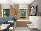 gotowy projekt Dom w cieszyniankach (E) Wizualizacja łazienki (wizualizacja 3 widok 3)