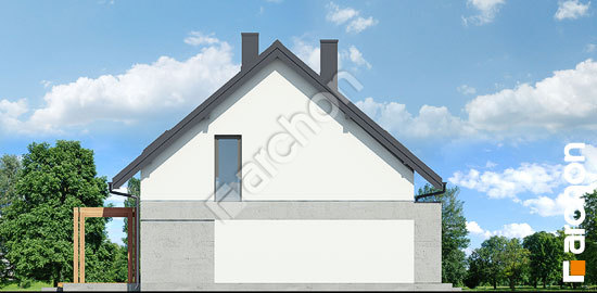 Elewacja boczna projekt dom w krynkach daa2ee87cb54cb8689d0db7376f342a0  266