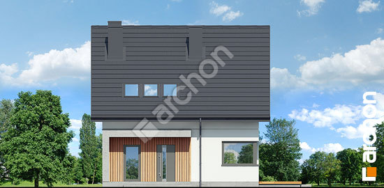 Elewacja frontowa projekt dom w krynkach 085031cdc5da50c2c57aadbf8a3052d5  264