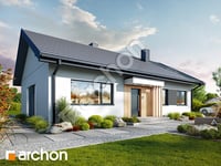 gotowy projekt Dom w kruszczykach 20 (AE) widok 1