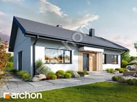 gotowy projekt Dom w kruszczykach 20 (AE) widok 1