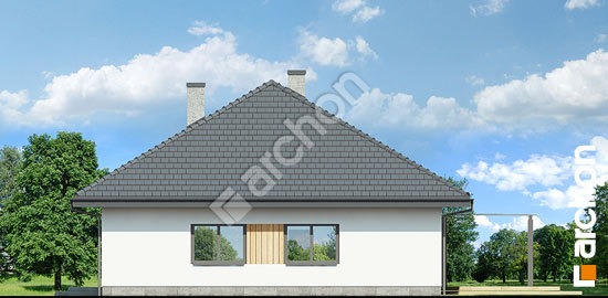 Elewacja ogrodowa projekt dom w lilakach 8 g f6ba2564d33d3633ff19466d738efdd1  267