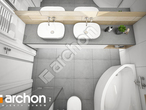 gotowy projekt Dom w goździkowcach 3 Wizualizacja łazienki (wizualizacja 3 widok 4)
