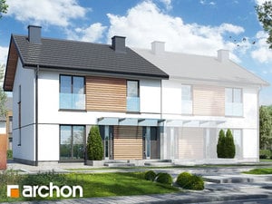 gotowy projekt Dom w rokitnikach (R2B)