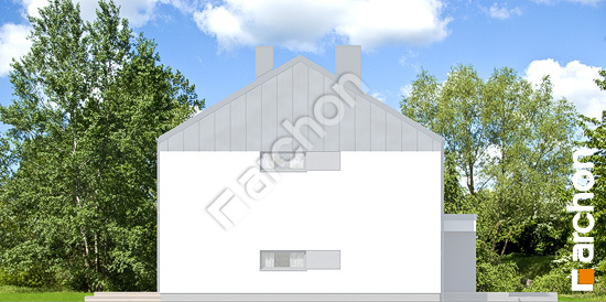 Elewacja boczna projekt dom w narcyzach 5 b f3e9facbe3305f393202bb331c24523e  265