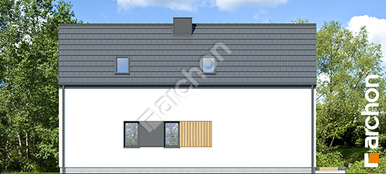 Elewacja boczna projekt dom w ostojach e e76eca73caa946b86c706eaecd31e5ee  266