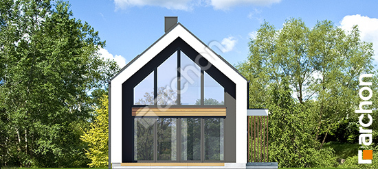 Elewacja frontowa projekt dom w ostojach e 9dc7a587abad54d1accf5399e42a2580  264